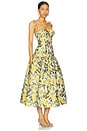 view 2 of 3 Dee Midi Dress in Yellow Rose