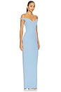 view 2 of 3 VESTIDO LARGO REVERIE in French Blue