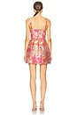 view 3 of 3 Claudette Dress in Crimson Bloom