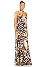 view 3 of 4 Tiki Gown in Zebra