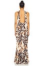 view 4 of 4 Tiki Gown in Zebra