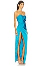view 2 of 3 Kesia Gown in Deep Lagoon