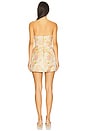 view 3 of 3 Valerie Dress in Champagne Garden