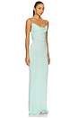 view 2 of 3 Beth Gown in Supercharged Mint