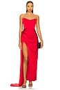 view 1 of 4 Bita Gown in Red