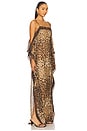 view 2 of 4 Carmela Gown in Leopard