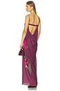 view 1 of 3 Chloe Maxi Dress in Raspberry Iris
