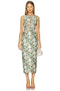view 1 of 3 Vesper Dress in Garden Tapestry