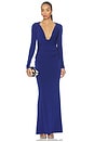 view 1 of 3 Clemence Gown in Navy