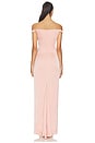 view 3 of 3 Tempest Gown in Apricot Blush