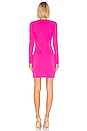 view 3 of 3 Next Round Dress in Electric Pink