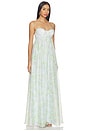 view 2 of 3 Effie Gown in Sky Floral