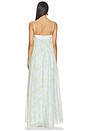 view 3 of 3 Effie Gown in Sky Floral
