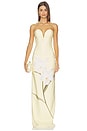 view 1 of 3 Ursula Gown in Butter Floral
