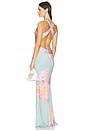 view 3 of 3 ROBE DE SOIRÉE SECRET AGENT in Sage Bloom