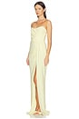 view 2 of 3 Pamela Gown in Butter Yellow