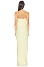 view 3 of 3 Pamela Gown in Butter Yellow