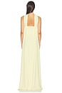 view 3 of 3 ROBE DE SOIRÉE EVIE in Butter Yellow