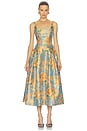 view 1 of 4 Esme Dress in Apricot Bloom
