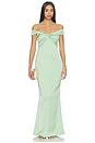 view 1 of 3 ВЕЧЕРНЕЕ ПЛАТЬЕ LIU in Mint Green