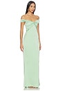 view 2 of 3 ВЕЧЕРНЕЕ ПЛАТЬЕ LIU in Mint Green