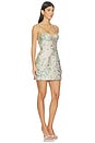 view 2 of 4 VESTIDO CLAUDETTE in Metallic Meadow