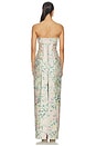 view 3 of 4 Elin Gown in Metallic Meadow