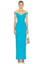 view 1 of 3 Reverie Gown in Deep Lagoon