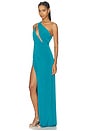view 2 of 3 VESTIDO LARGO A CUT ABOVE in Tidal Teal