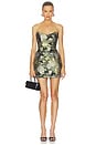 view 1 of 4 Drea Dress in Gilded Noir
