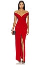 view 1 of 3 ROBE DE SOIRÉE HAZEL  in Scarlett