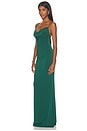 view 2 of 3 Surreal Gown in Deep Evergreen