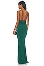view 4 of 3 Surreal Gown in Deep Evergreen