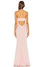 view 3 of 3 Mary Kate Gown in Blush