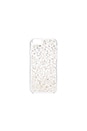 view 1 of 3 Glitter Clear iPhone 6 Case in Gold