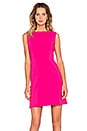 view 1 of 4 Stretch Crepe A-Line Dress in Sweetheart Pink