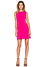 view 4 of 4 Stretch Crepe A-Line Dress in Sweetheart Pink