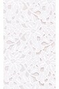 view 5 of 5 Floral Lace Mini Dress in Fresh White