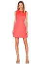 view 2 of 4 Cutout Flare Dress in Surprise Coral