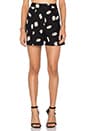 view 1 of 3 Daisy Dot Silk Short in Black