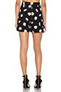 view 3 of 3 Daisy Dot Silk Short in Black
