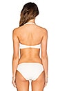 view 4 of 5 HAUT DE MAILLOT DE BAIN FORME BANDEAU in Cream