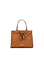 view 1 of 5 Small Isobel Tote in Warm Cognac & Saffron