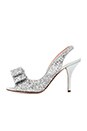 view 5 of 5 Charm Heel in Silver Grey Glitter