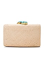 view 1 of 5 POCHETTE JEN in Toast & Turquoise