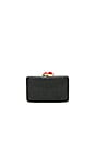view 2 of 5 Jen Clutch in Black & Red