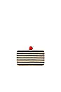 view 1 of 5 Veda Clutch in Navy Stripes