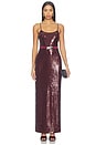 view 1 of 4 Kitty Dress in Burgundy