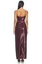 view 4 of 4 Kitty Dress in Burgundy