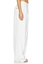 view 3 of 6 БРЮКИ WOOL COTTON PLEAT in Ivory